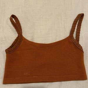 out from under honeycomb seamless crop top